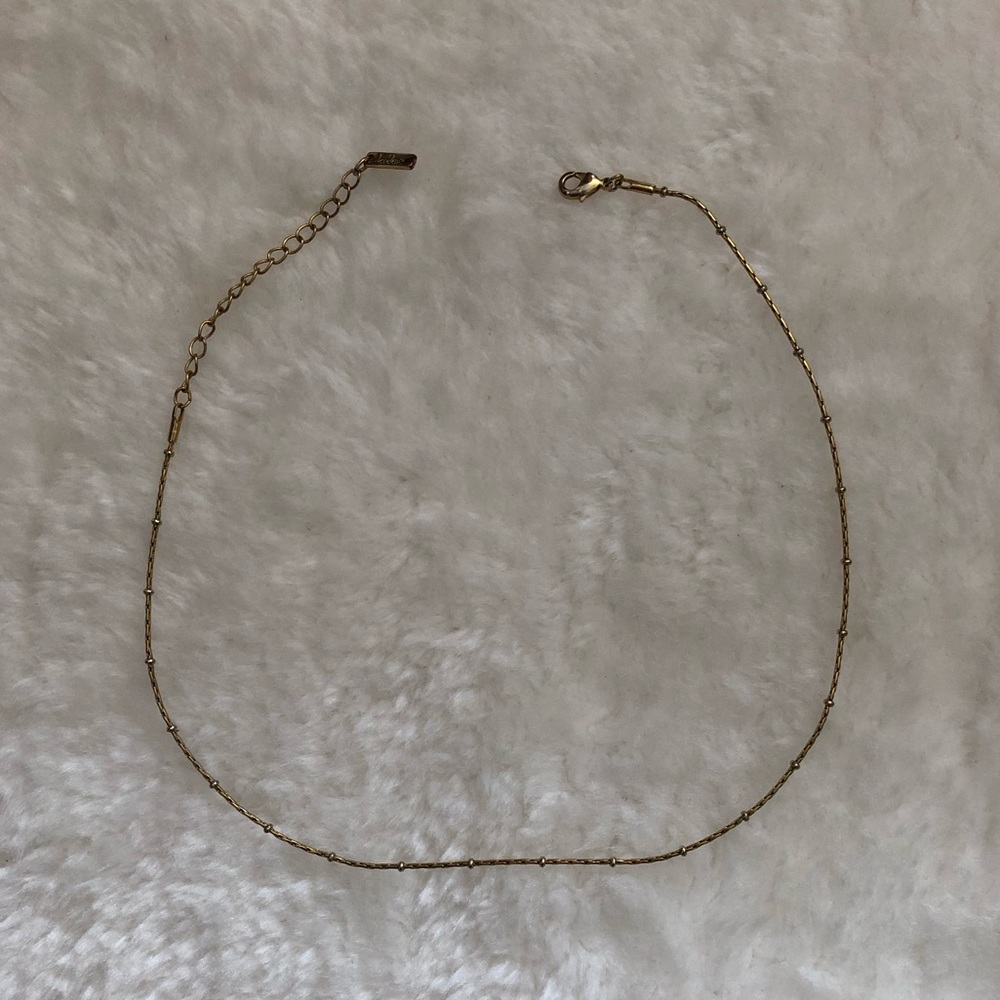 LULUS | Adjustable gold chicken necklace